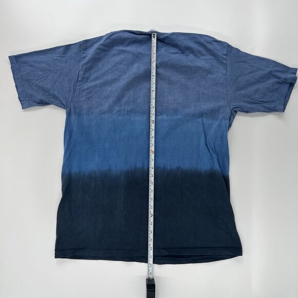 Beatles studio session Y2K Blue Ombre T-Shirt Size LARGE Band Music Tee - Picture 8 of 9